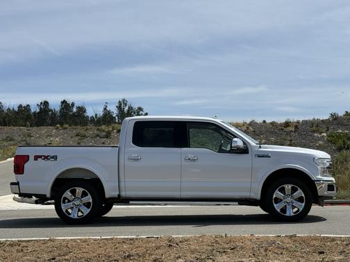 White 2018 Ford F-150 Lariat
