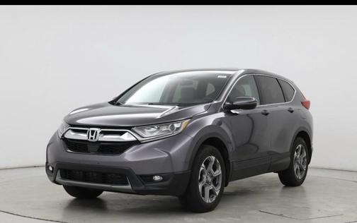 Gray 2018 Honda CR-V EX