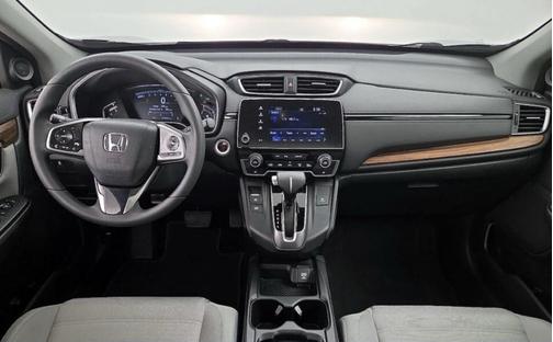 Gray 2018 Honda CR-V EX