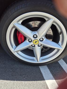 Red 2003 Ferrari 360 Spider Base