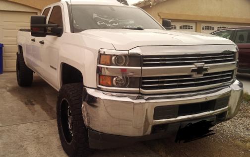 White 2015 Chevrolet Silverado 2500 WT