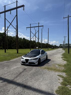 White 2020 Alfa Romeo Giulia Base