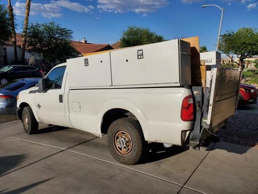 White 2011 Ford F-250 XL