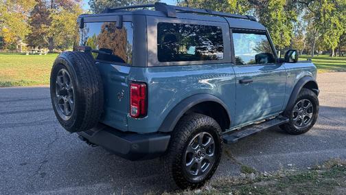 Blue 2022 Ford Bronco Big Bend