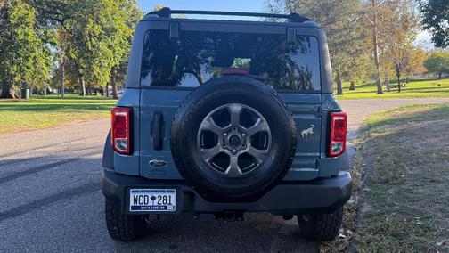 Blue 2022 Ford Bronco Big Bend
