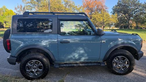 Blue 2022 Ford Bronco Big Bend