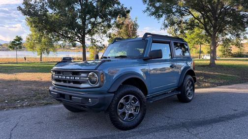 Blue 2022 Ford Bronco Big Bend