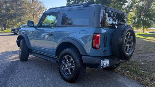 Blue 2022 Ford Bronco Big Bend
