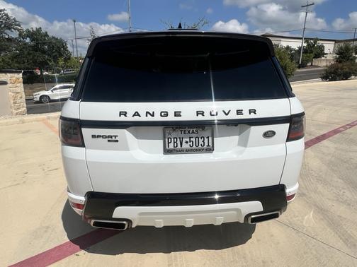 White 2021 Land Rover Range Rover Sport HST MHEV