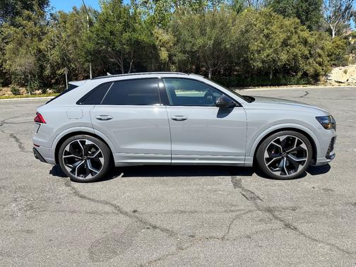 Gray 2023 Audi RS Q8 4.0T