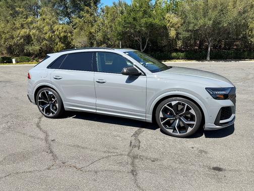 Gray 2023 Audi RS Q8 4.0T