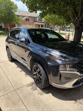Gray 2022 Hyundai SANTA FE Calligraphy