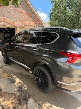 Gray 2022 Hyundai SANTA FE Calligraphy