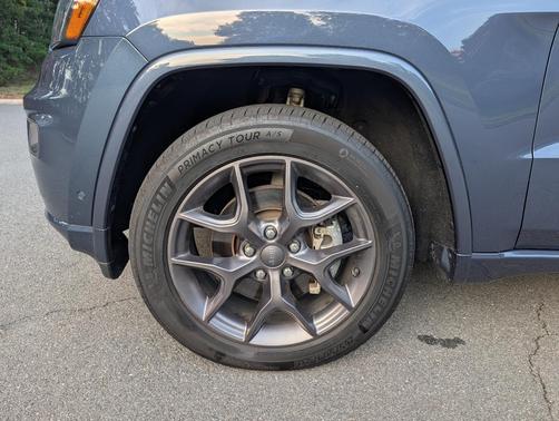 Blue 2021 Jeep Grand Cherokee 80th Anniversary