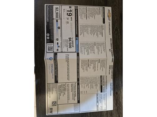 Blue 2023 Chevrolet Corvette Stingray w/2LT