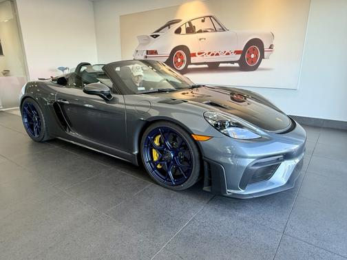 Gray 2025 Porsche 718 Spyder 718 Spyder RS
