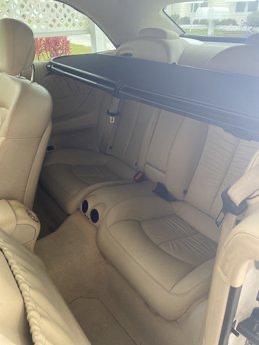 White 2009 Mercedes-Benz CLK-Class CLK 350