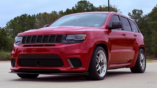Red 2018 Jeep Grand Cherokee Trackhawk