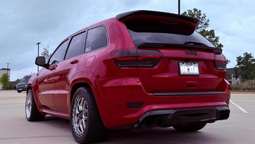 Red 2018 Jeep Grand Cherokee Trackhawk