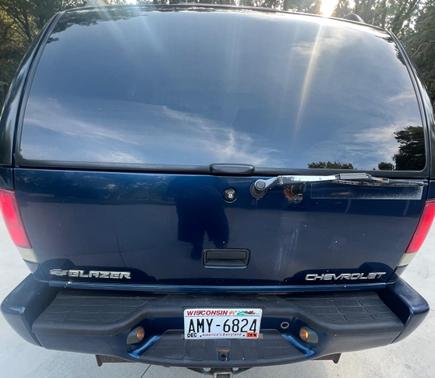 Blue 2000 Chevrolet Blazer LS
