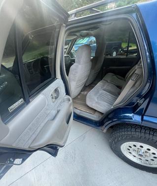 Blue 2000 Chevrolet Blazer LS