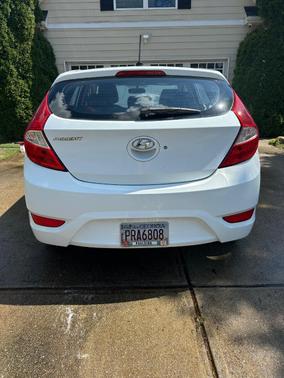 White 2012 Hyundai Accent GS