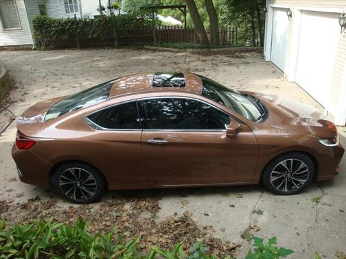 Brown 2016 Honda Accord EX-L