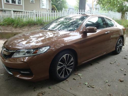 Brown 2016 Honda Accord EX-L
