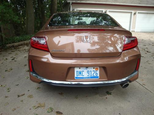 Brown 2016 Honda Accord EX-L