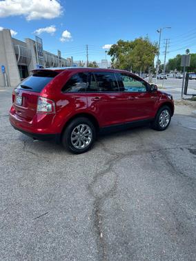 Red 2010 Ford Edge SEL
