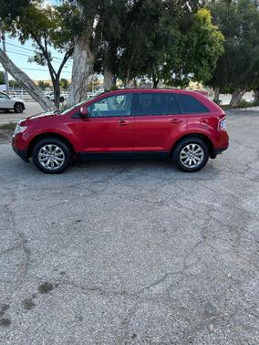 Red 2010 Ford Edge SEL