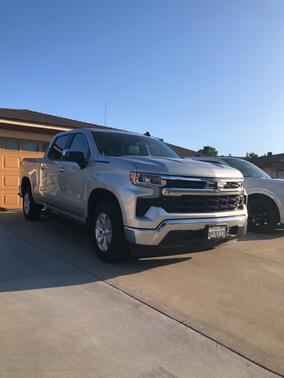 Silver 2022 Chevrolet Silverado 1500 LT