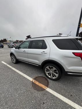 Silver 2018 Ford Explorer Limited