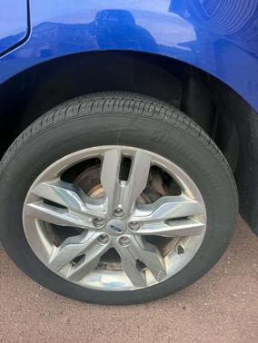 Blue 2013 Ford Edge SEL