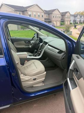 Blue 2013 Ford Edge SEL