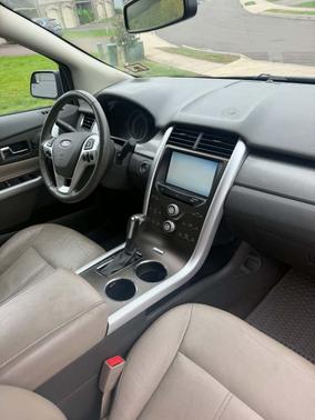 Blue 2013 Ford Edge SEL