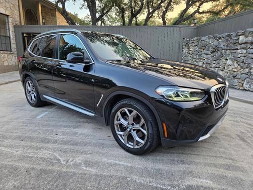 Black 2022 BMW X3 sDrive30i