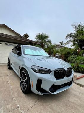 Gray 2022 BMW X3 M AWD