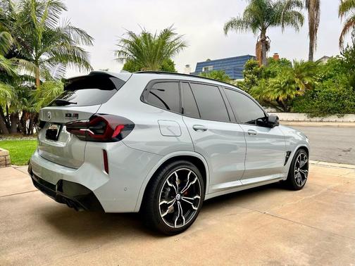 Gray 2022 BMW X3 M AWD