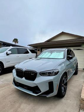 Gray 2022 BMW X3 M AWD