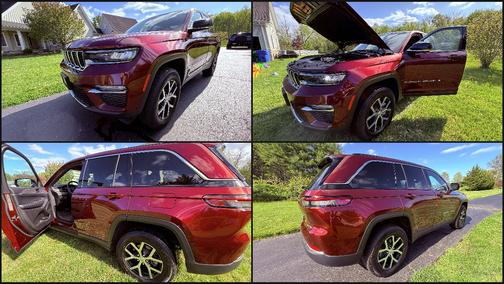 Red 2025 Jeep Grand Cherokee Limited