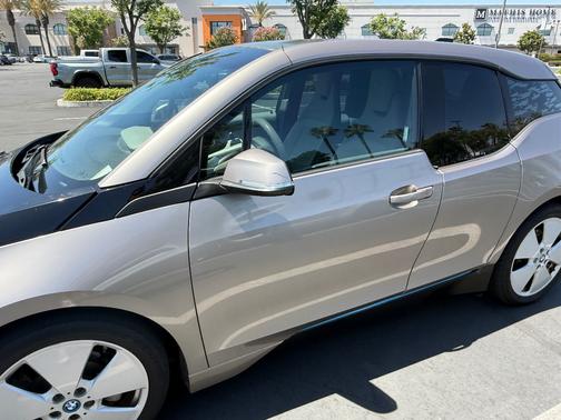 Beige 2014 BMW i3 Base w/Range Extender