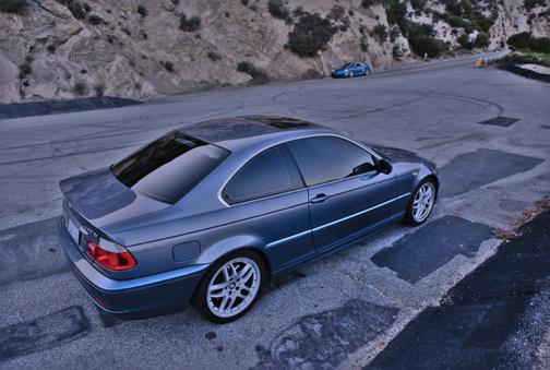 Blue 2004 BMW 330 Ci