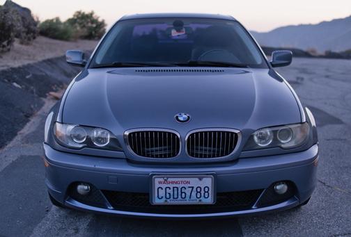 Blue 2004 BMW 330 Ci