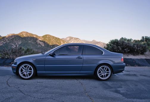 Blue 2004 BMW 330 Ci