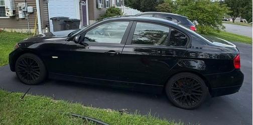 Black 2007 BMW 328 xi