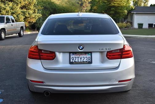 Silver 2014 BMW 320 i