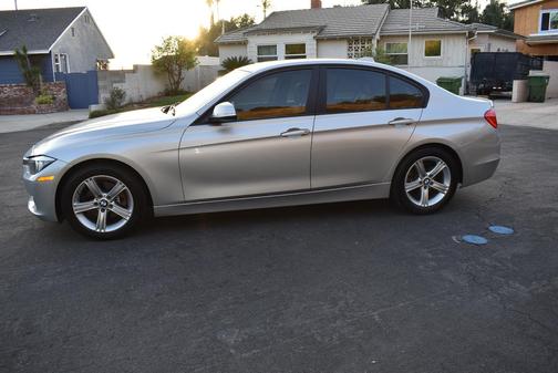 Silver 2014 BMW 320 i
