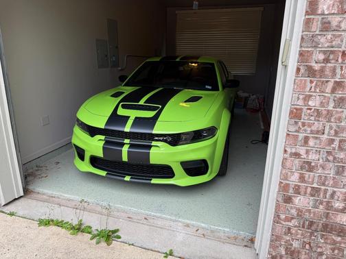 Yellow 2023 Dodge Charger SRT Hellcat Widebody Jailbreak