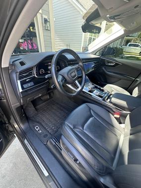Gray 2022 Audi Q7 55 Premium Plus